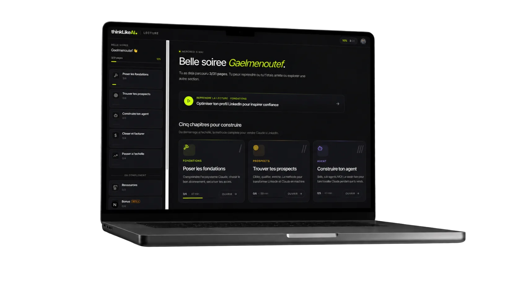 La plateforme Claude × LinkedIn
